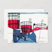 "千住タンク小 泉 癸 巳 男街 BRIEFKAART (Voorkant / Achterkant)