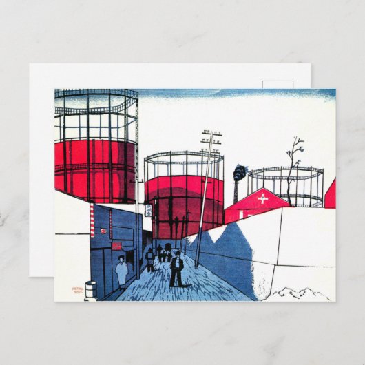 "千住タンク小 泉 癸 巳 男街 BRIEFKAART (Voorkant / Achterkant)