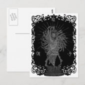 千 手 シ 音 ェ  onder 観 briefkaart (Voorkant / Achterkant)