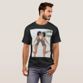 南の島で可愛い二人の少女の危ない関係 T-SHIRT (Voorkant volledig)