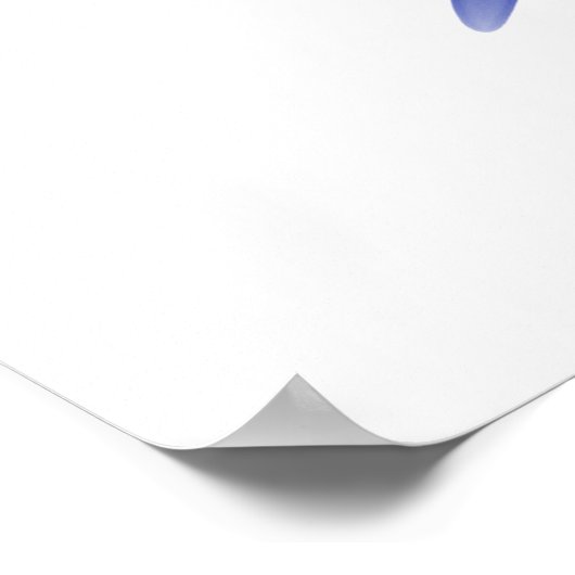 厄 除 け字"サ ム hoeveelheid" poster (Hoek)