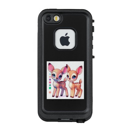 双子のバンビ LifeProof iPhone HOESJE (Achterkant)