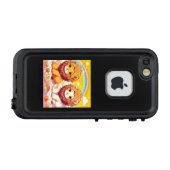 双子のライオンくん LifeProof iPhone HOESJE (Achterkant (horizontaal))