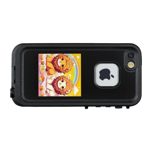 双子のライオンくん LifeProof iPhone HOESJE (Achterkant (horizontaal))