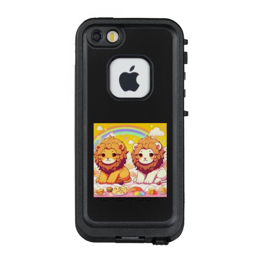 双子のライオンくん LifeProof iPhone HOESJE (Achterkant)