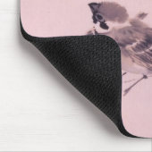 双 雀, 栖 Paar van de Sparrow, Seihō, Japanse Kunst Muismat (Hoek)