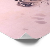 双 雀, 栖 Paar van de Sparrow, Seihō, Japanse Kunst Poster (Hoek)