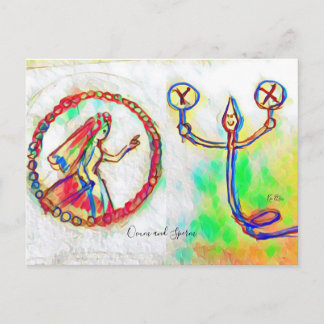 受 精 ッ ポ プ  onder 卵 briefkaart