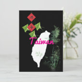 台灣系列名信片Taiwan Dragon Boat Festival Feestdagenkaart (Staand voorkant)