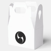 右二つ巴（地抜き） BEDANKDOOSJES (Geopend)