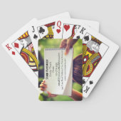 名刺にもなる個性的な POKERKAARTEN (Achterkant)