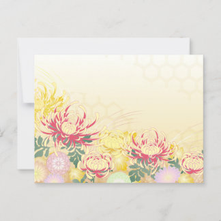 和の美しさを届ける*菊のポストカード BRIEFKAART