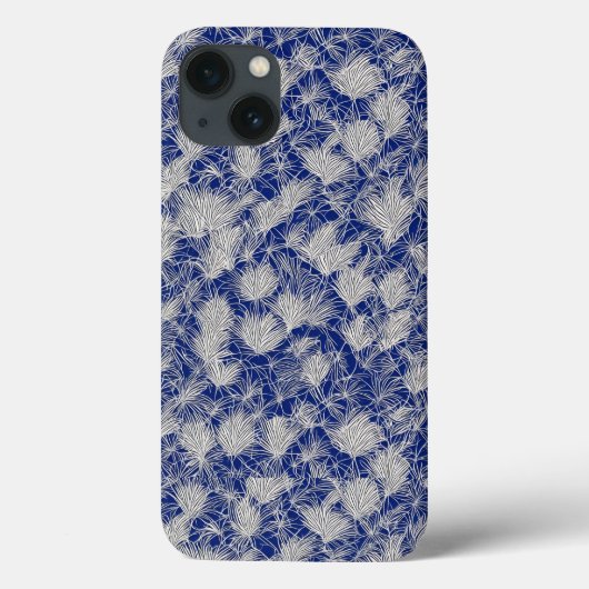 和の花草模様 Case-Mate iPhone CASE (Achterkant)