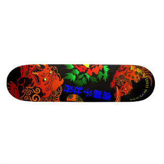 唐獅子牡丹（KARAJISHIBOTAN) PERSOONLIJK SKATEBOARD