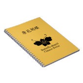 唐花胡蝶 NOTITIEBOEK (Rechterzijde)