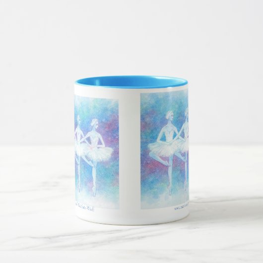 四羽の白鳥の踊りマグカップ MOK (Midden)