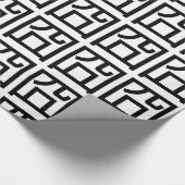 囧 Jiong Chinese Orz Asian Meme Hanzi Emoticon Cadeaupapier (Hoek)