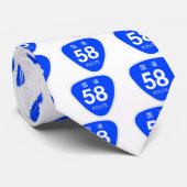 国道58号線ー国道標識 STROPDAS (Opgerold)