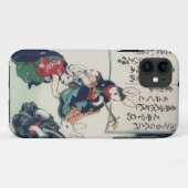 國 Ken Rabbit Epidemic Kuniyoshi Fine Art Case-Mate iPhone Case (Achterkant (horizontaal))