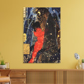 坂 田 巨 鯉, , ,  en , Kuniyoshi Canvas Afdruk (Insitu (Woonkamer))