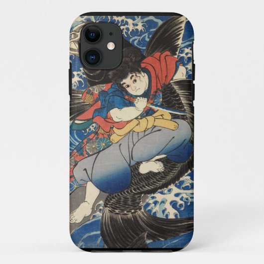 坂 田 巨 鯉, , ,  en , Kuniyoshi Case-Mate iPhone Case (Achterkant)