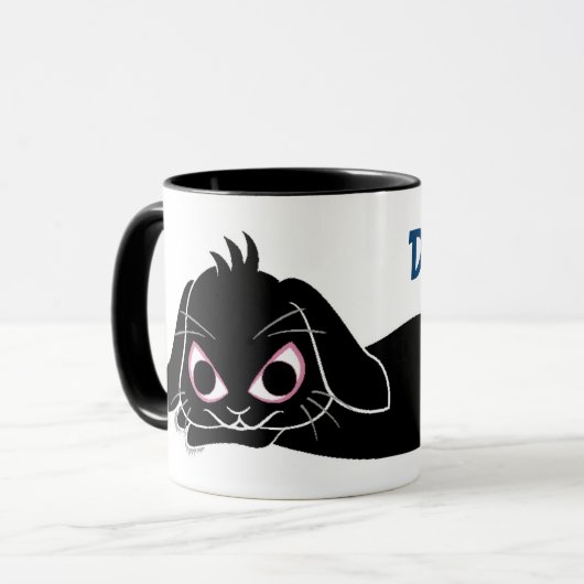 垂れ耳黒兎 MOK (Voorkant links)