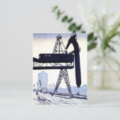 "城東区·砂町 風景 小 泉 癸 巳 男" BRIEFKAART (Staand voorkant)