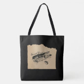 墨絵_そら豆 TOTE BAG (Voorkant)