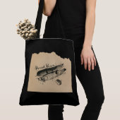 墨絵_そら豆 TOTE BAG (Dichtbij)