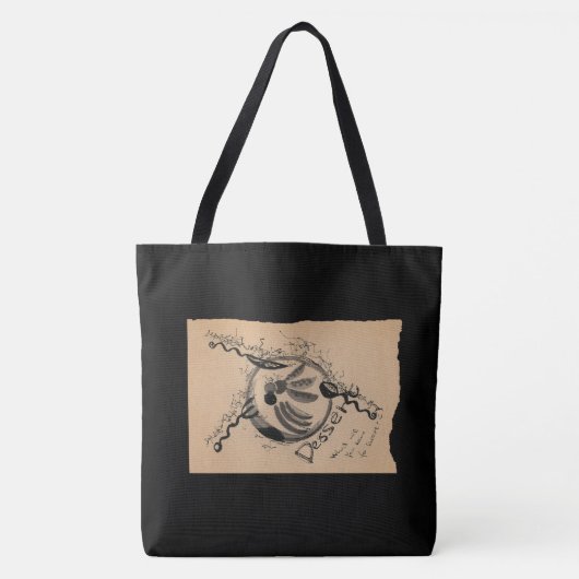 墨絵_デザート TOTE BAG (Voorkant)