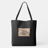 墨絵_デザート TOTE BAG (Achterkant)