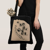 墨絵_マッシュルーム TOTE BAG (Dichtbij)