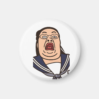 変顔している女子高生 MAGNEET