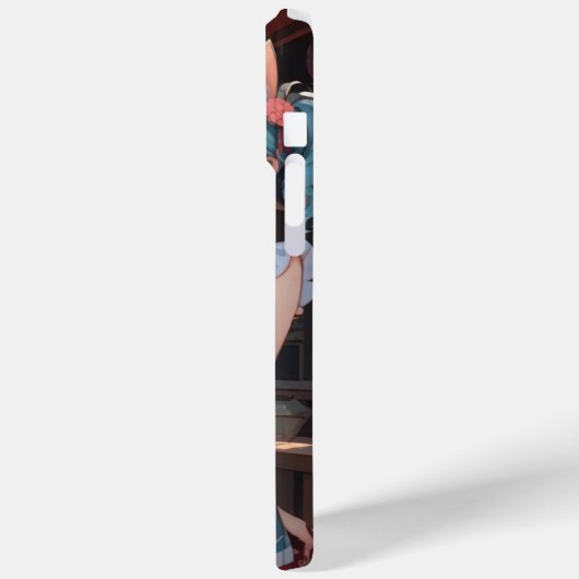 夏の猫耳少女 Case-Mate iPhone CASE (Achterkant / Links)