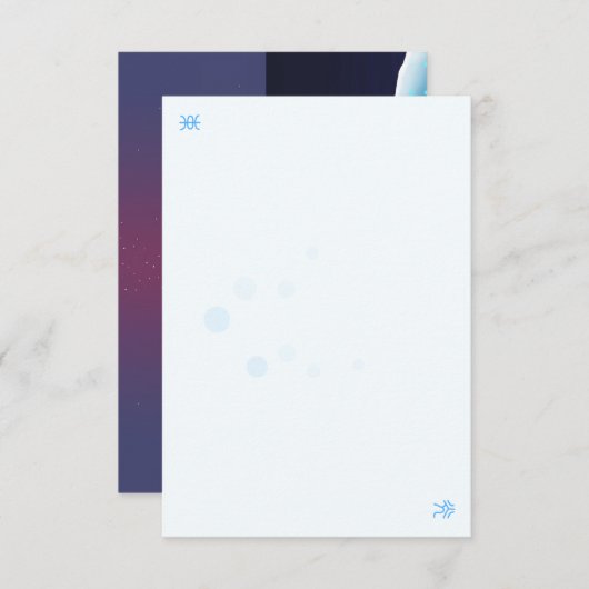 夜光虫 (文字タイプ2 泡模様) (Voorkant / Achterkant)