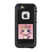 夢見る王冠と紫の瞳 LifeProof iPhone HOESJE (Achterkant)