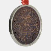 大阪市のマンホール METALEN ORNAMENT (Rechts)