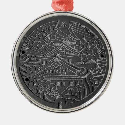 大阪市のマンホール METALEN ORNAMENT (Voorkant)