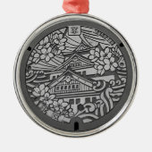 大阪府大阪市北区のマンホール METALEN ORNAMENT (Voorkant)