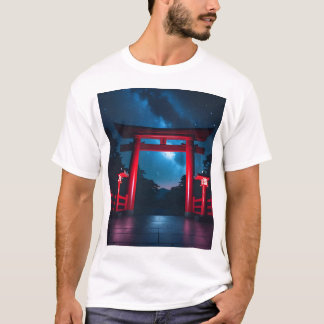 「天の川の鳥居（Torii of the Milky Way）」 T-shirt