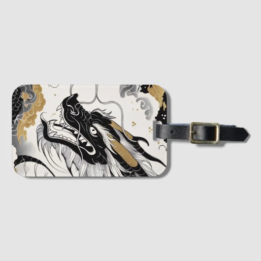 天龍昇騰 Tenryu Shoten Bagagelabel (Voorkant (horizontaal))