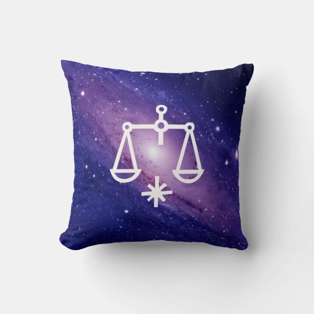 天 秤 Libra, Constellation (Dia) Kussen (Voorkant)