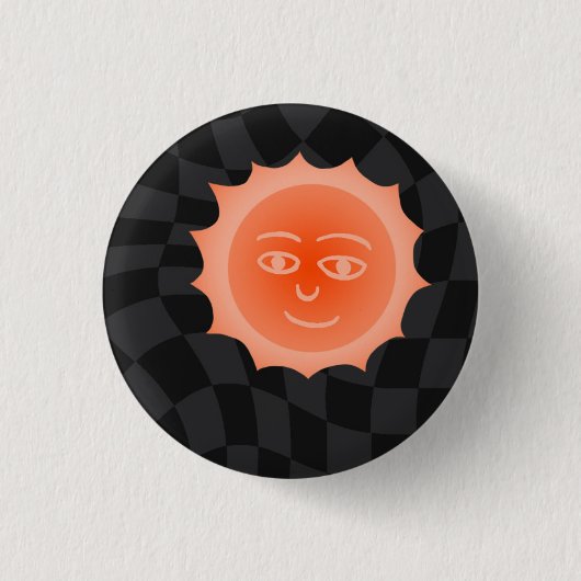 太陽さん RONDE BUTTON 3,2 CM (Voorkant)