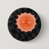 太陽さん RONDE BUTTON 5,7 CM (Voorkant)