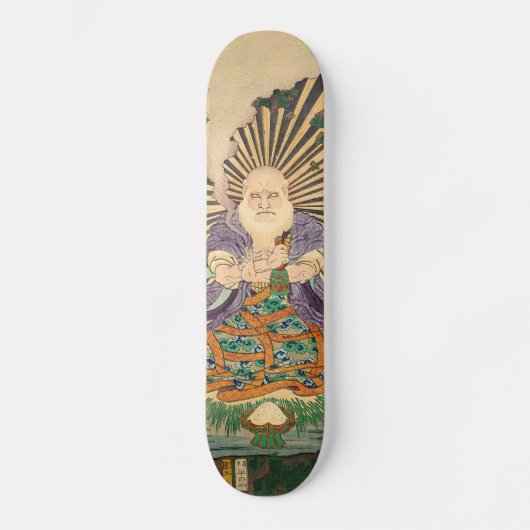 奇 師, 豊 Magiciër, Toyokuni, Ukiyo-e Skateboard (Voorkant)