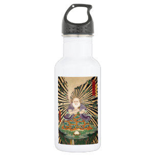 奇 師, 豊 Magiciër, Toyokuni, Ukiyo-e Waterfles