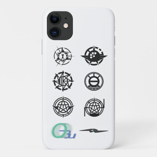 奥武鉄道 歴代社章 Case-Mate iPhone CASE (Achterkant)