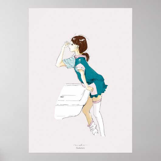 女の子の日常 POSTER (Voorkant)