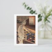 妖怪, 国芳 Japanse Zombie, Kuniyoshi, ukiyo-E Briefkaart (Staand voorkant)