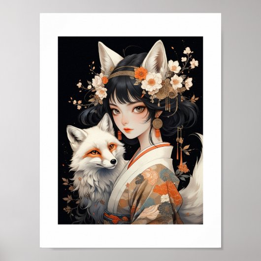 妖狐［japanese fox monsters］001 poster (Voorkant)